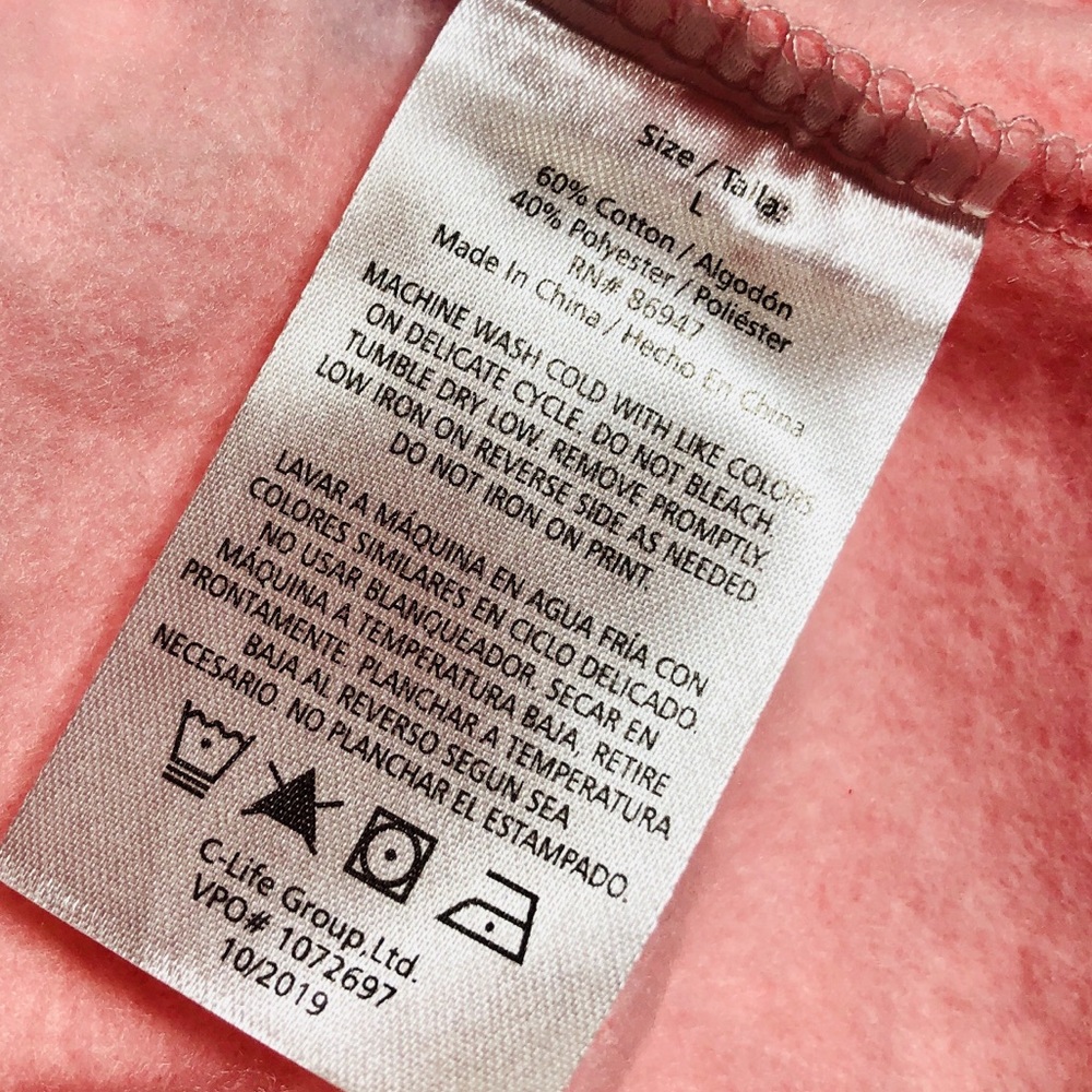 🌈NWT!!! Polaroid Repeat Logo Hoodie Sweatshirt - Picture 4 of 4